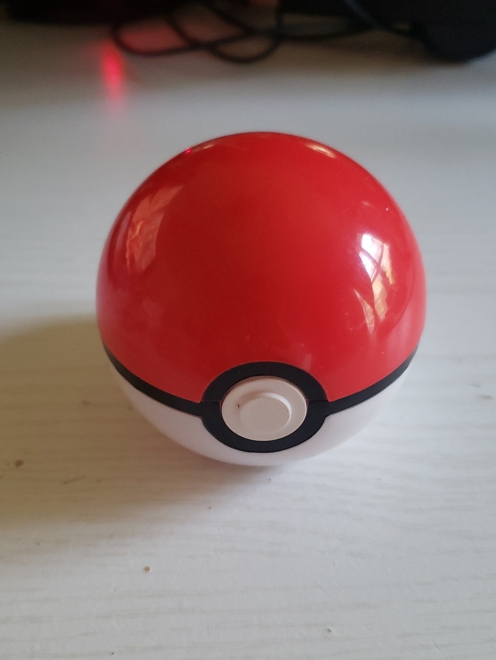 Red and White Poké Ball Toy - Kids Interactive Play Ball